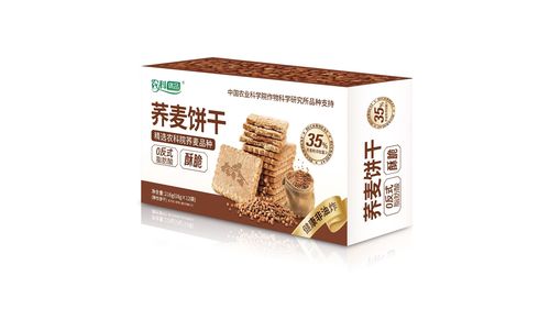 农科优品中农科院荞麦饼干休闲零食餐食品健身饱腹产品荞麦系列品